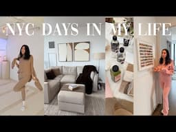 VLOG: decorating my NYC apartment (new art!) costco haul, being social + thriving in my 20's