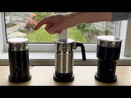 Aeroccino 3 vs Aeroccino 4 vs Aeroccino XL - Which Nespresso Milk Frother is Best? Nespresso Reviews