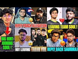 Hunterz Saumay LEAVING💔 Goblin HINT Join SOUL🚨 Spraygod in RNTX✅ GoldyDa Clear POACHING Allegations😱