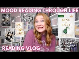 a new favorite romantasy series, unboxing book mail, & reading king of envy 💫 | WEEKLY READING VLOG