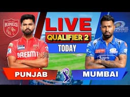 LIVE IPL Qualifier: PBKS vs MI | Live Cricket Match Score & Commentary | Punjab vs Mumbai Live match