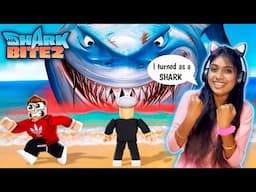I Became An OVERPOWERED SHARK In Roblox Shark Bite 2 !!