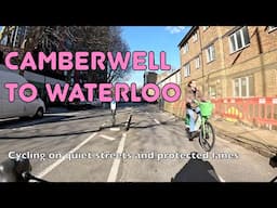 🚲 A fantastic quiet way to cycle from Camberwell to Waterloo