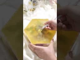 Preserving flowers in the large silicone molds #letsresin #diy #flowerpreservation #resinart #resin