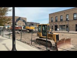Goderich Town Square Construction May 12, 2025
