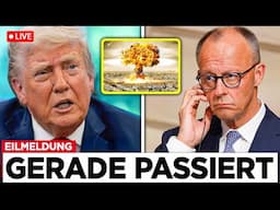ALARMSTUFE ROT! Heimliche Nachricht von Trump an Merz enthüllt!