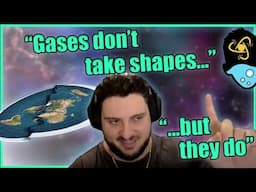 Super Confident Flat Earther Gets Physics Wrong Over and Over Again