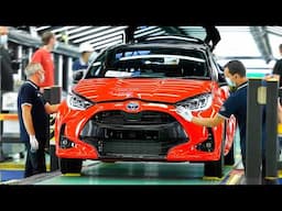 Toyota YARIS GR & Cross PRODUCTION🚖[Factory tour]: Assembly line and Manufacturing process of Yaris