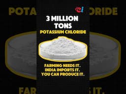 Start Potassium Chloride Manufacturing in India | ₹20,000 Cr Fertilizer Market Gap