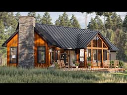A Dream Retirement Cabin with 3 Bedrooms & a Sunroom | LAKE VIEW