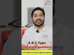 What is ABC Type Fire Extinguisher Cylinder  #firefighting