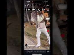 🤣🤣 DON’T Skip Leg Day‼️ #gym #fail #funny #relatable