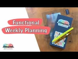 Functional Weekly Planning in a Hobonichi Weeks