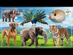 The Special Beauty of Animals - Porcupine, Hedgehog, Mole, Weasel, Skunk, Meerkat - Animal Sounds