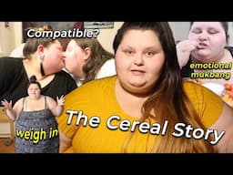Amberlynn steps on the scale & tells us why she was angry about the cereal