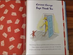 Curious George Says Thank You Read Aloud