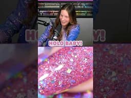 Explaining our newest holographic glitter formula✨ Holo Taco pixel perfect collection💅