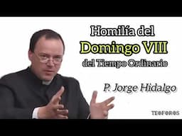 Homilía del Domingo VIII del Tiempo Ordinario - P. Jorge Hidalgo