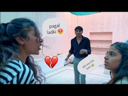 Khushi Or Nikita Mai Ladai Ho Gyi 😡choti behan ki badi behan se 😭