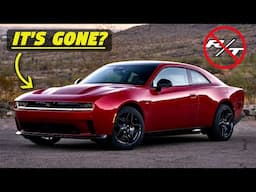 2026 Dodge Charger Daytona R/T EV Canceled! - Why This Car Never Made Sense + EV Sales Flopping