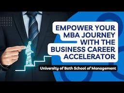 Empower Your MBA Journey with the Business Career Accelerator