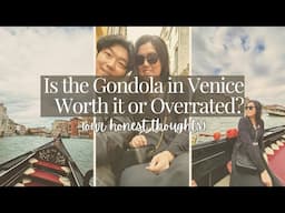 Venice Italy Couple Travel Vlog | Gondolas, Pizza & Falling in Love Again