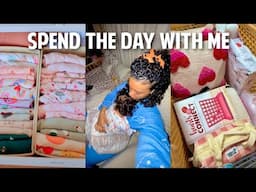 MOM VLOG | TODDLER ROOM RESET, HOME GOODS SHOP WITH ME, VALENTINE'S DAY DECOR, ITALIAN DINNER
