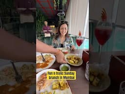 Most enjoyable Sunday brunch at Glocal in Mumbai 🥰 #shorts #garimasgoodlife