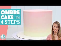 4 Step Ombre Cake