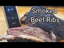 Delicious Smoked Beef Ribs | Typhur Sync Gold Dual Meat Probe | #bbq #beefribs #typhur