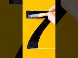 Brush Lettering #7 – Satisfying Strokes in 15 Seconds #shorts #short #brushlettering #NBArtWorks