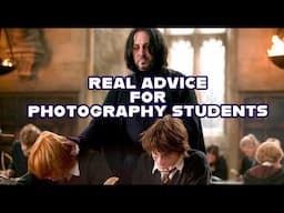 Real Advice to Photography Students from a former Senior Lecturer
