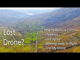 DJI Neo? Flip? Prevent or Stop Drone Flyaways & Find a Lost Drone (even days later)