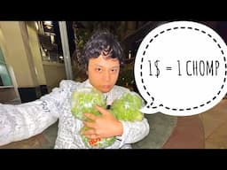 1$ = 1 CHOMP OF Lettuce
