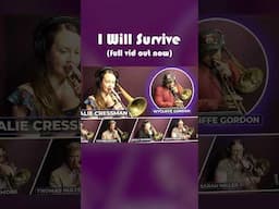 I Will Survive feat. @natcressman  & @wycliffegordon  #trombone #funk