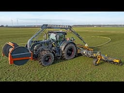 3x slurry injecting at big dairy farm | Unique Claas Axion | Fendt & Deutz-Fahr - Kaweco & Veenhuis