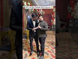50rs Salami Prank With Dulha 🤣 #wedding #dulha
