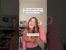 How many 1D songs are in this song??