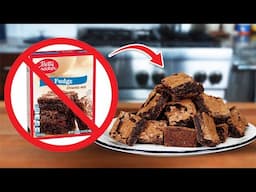 How to make Betty Crocker Fudge Brownies from scratch
