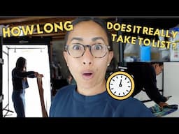 Guess How Long it Took Me to List My 22 Piece Plato's Closet Haul...Part-Time Reseller Vlog