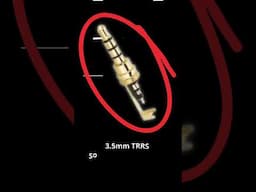 DIY 3.5mm trrs jack Solder wiring diagram #shorts #diy #audiocable #soldering