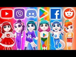 My talking Angela 2 | Social Media | Viber, Discord, Reddit, Youtube, Facebook, Google | cosplay