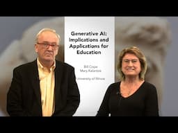 Generative AI: Implications and Applications for Education