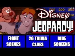 Disney Jeopardy Quiz • 26 Clue Game • Test your Knowledge