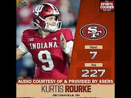 QB Kurtis Rourke 49ers Press Conference | NFL Draft 2025
