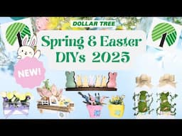 5 *Must See* Fun & Easy Dollar Tree Inspired Spring Easter Home Decor DIY Ideas 2025 Craft Tutorial