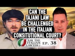 Can You Challenge the Tajani Decree in Italy’s Constitutional Court?