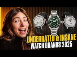 Amazing Watch Brands that People are SLEEPING On