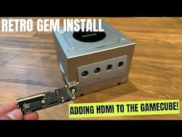 The latest HDMI mod for the GameCube is amazing! Installing and testing the Retro Gem from PixelFX!