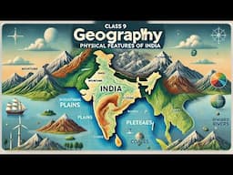 CBSE Class 9 || Geography || Physical Features of India || Animation || in English